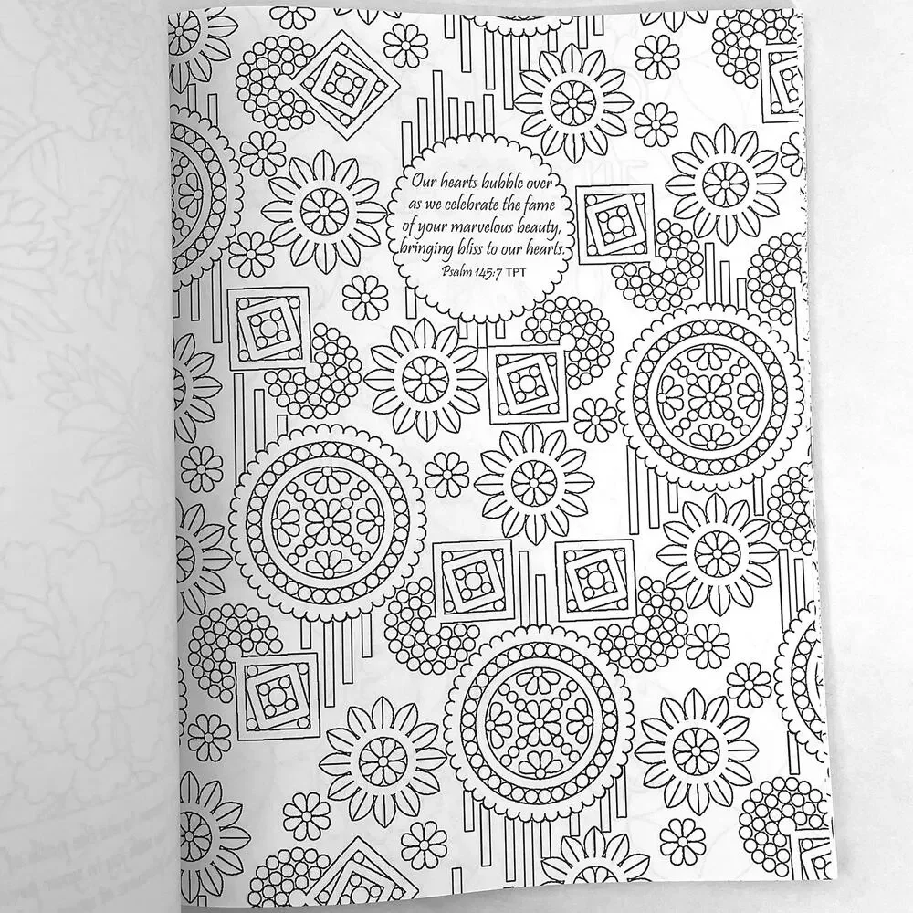 Majestic Expressions Rise And Shine Inspirational Adult Coloring Book Softcover